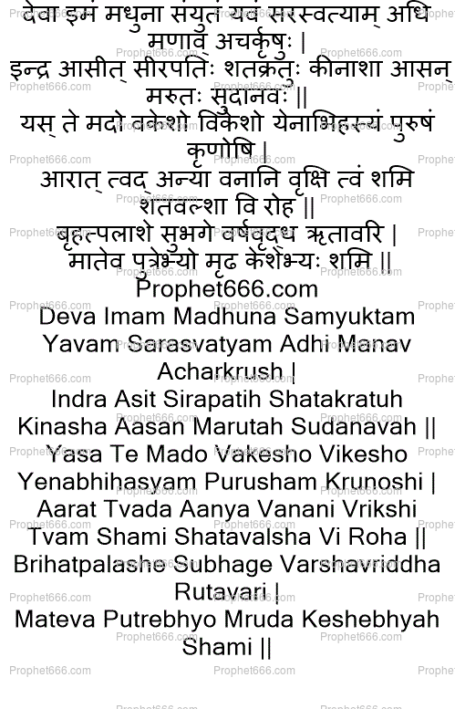 Vedic Mantra for Hair Growth Vedic Mantra for Hair Growth