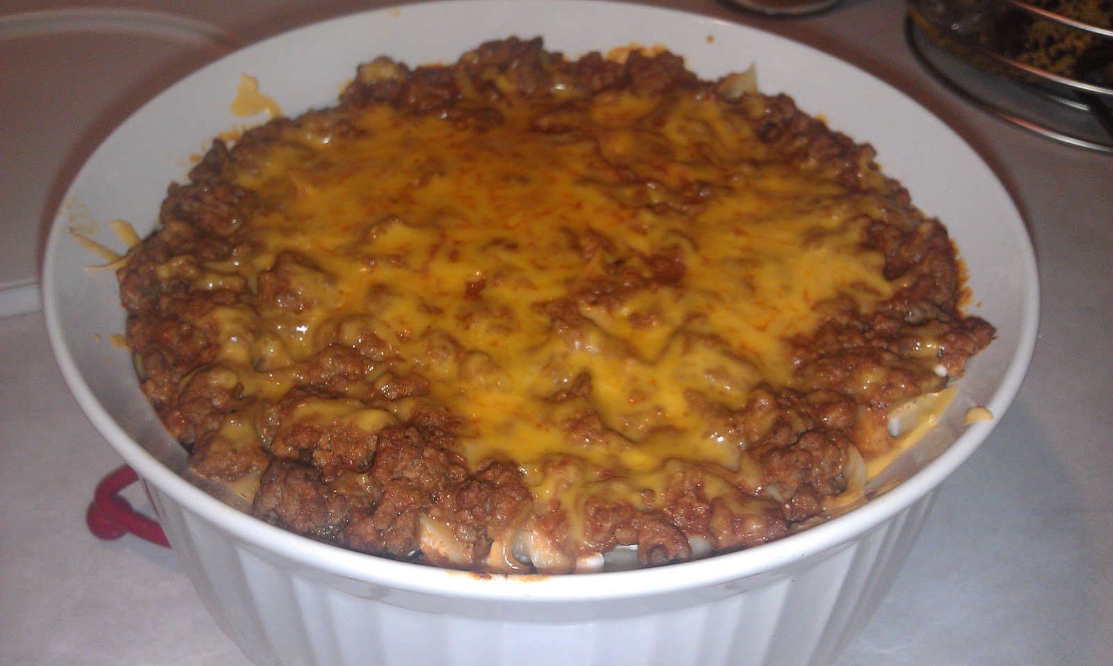 The Amateur Foodies Sour Cream Noodle Bake