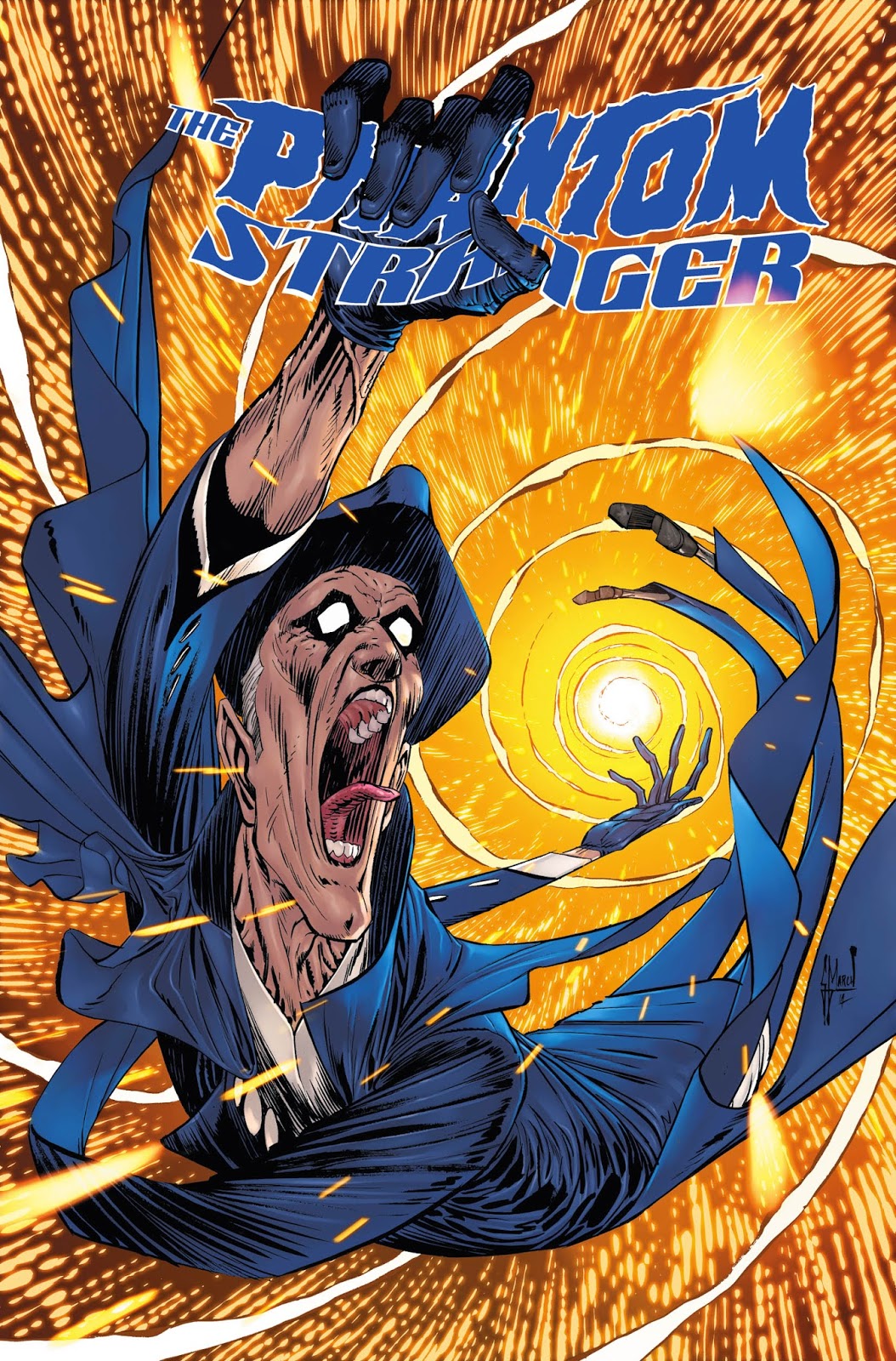 Making of a cover: PHANTOM STRANGER #19 by Guillem March
