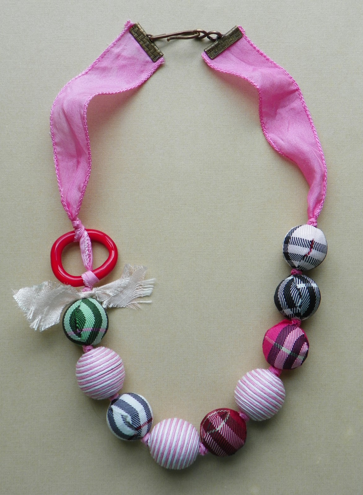 Erin Siegel Jewelry Fun Fabric Necklace and Giveaway