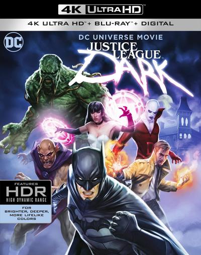 Justice League Dark (2017) 2160p HDR BDRip Dual Latino-Inglés [Subt. Esp] (Animación. Fantástico)