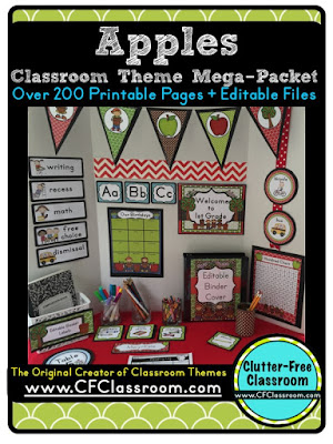 Apple Themed Classroom Ideas Printable Classroom Decorations