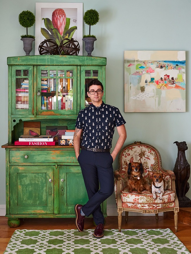 Mix and Chic: Inside Christian Siriano's bright and colorful ...
