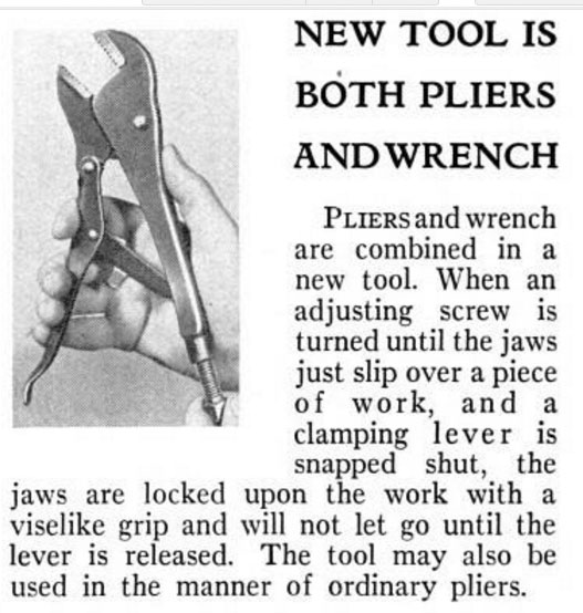 Progress is fine, but it's gone on for too long. Vise Grips versus Mole Grips