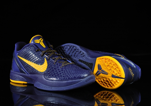 kobe 6 purple and yellow