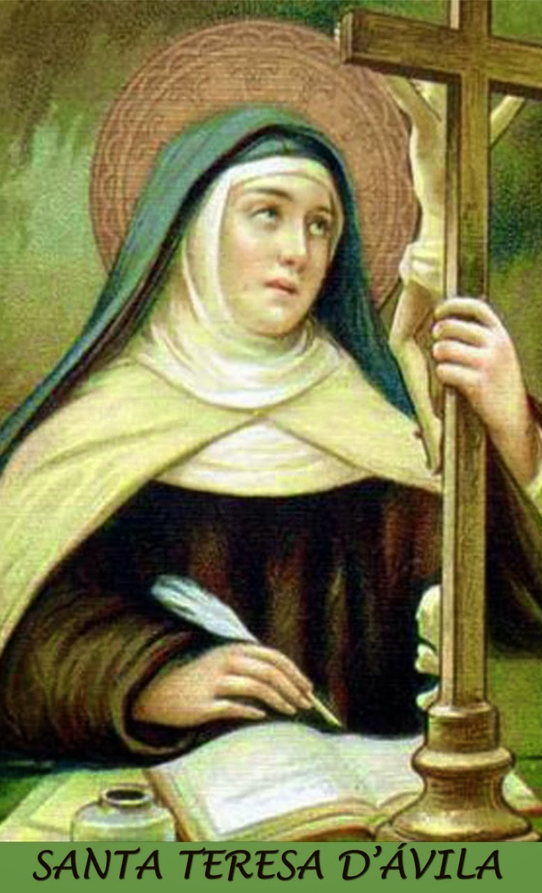 Stmo. Cristo de los Desamparados SANTA TERESA DE AVILA O DE JESÚS DOCTORA DE LA IGLESIA