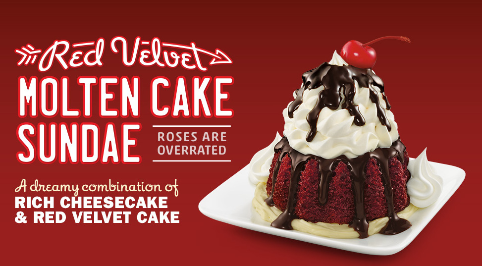 News Sonic New Molten Red Velvet Cake Sundae Brand Eating