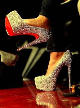 6 inch heels are a girls best friend! Sparkly heels is just a bonus! xo