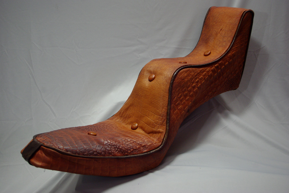 Busch and Busch Alligator print king / queen seat