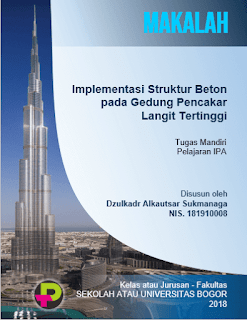  aktivitas kerja dan jenis karya tulis lainnya Cara Menciptakan Halaman Sampul Dari Template Cover Page Microsoft Word