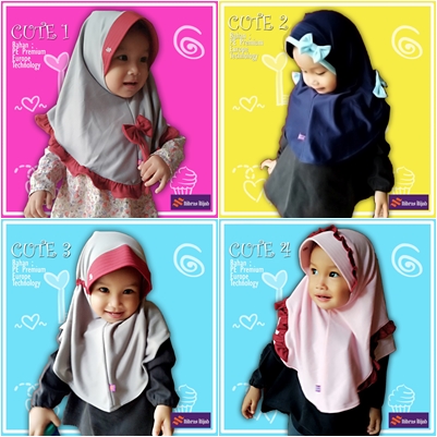 Koleksi Terbaru Jilbab Bergo Anak Nibras Cute 1 5