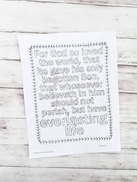 A Lively Hope: New Testament Coloring Pages (volume 2)