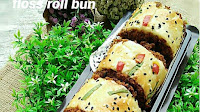 Resep Cara Membuat Roti Gulung Abon Breadtalk ( Floss Roll Bun) Yang Enak dan Gurih