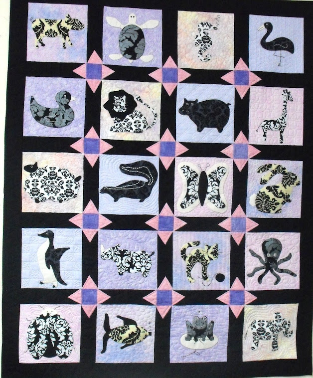 Applique Animal Quilt by Lisa