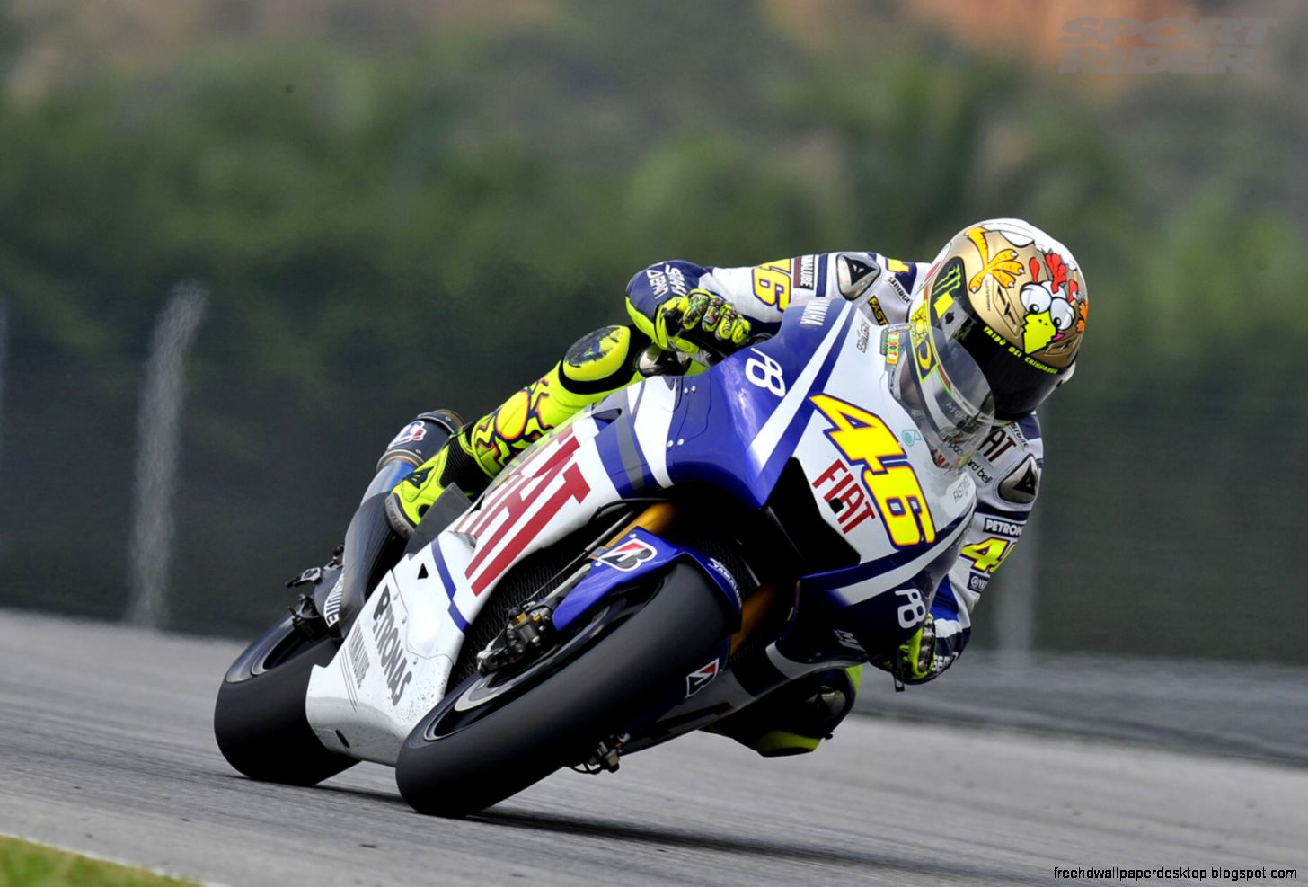 Valentino Rossi Fiat Hd | Free High Definition Wallpapers