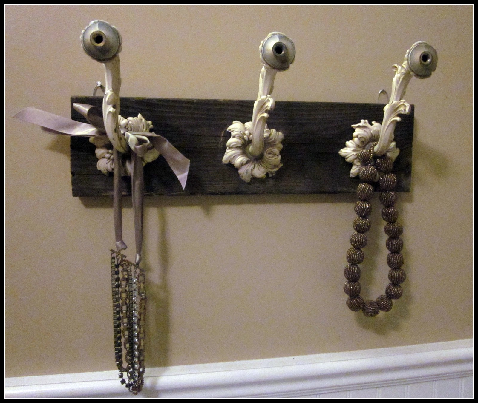 Update a Lamp to Jewelry Hooks