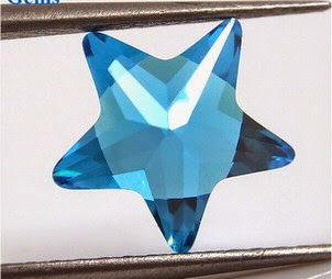CZ-Aqua-Blue-Five-Star-Stone-China-Wholesale