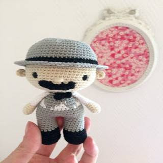 PATRON POIROT AMIGURUMI 28740