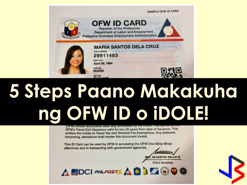 Ofw Id Card Online Application