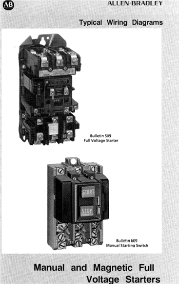 Typical Wiring Diagrams (Allen Bradley) ~ Electrical Engineering Blog