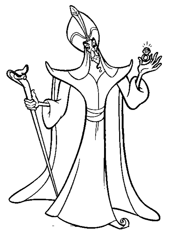 iago aladdin coloring pages - photo #22