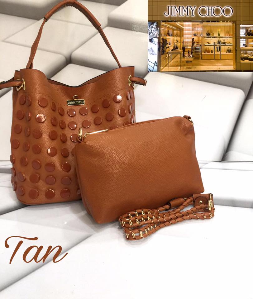 TELUGU WEB WORLD JIMMY CHOO FULL BUTTON SHOULDER BAG SET