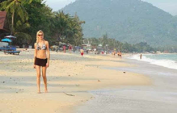 Salah satu sisi Pantai Lamai Salah satu sisi Pantai Lamai