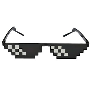 Thug Life Party Eyeglasses Mosaic Vintage Eyewear Funky Glasses for Men Thug Life Party Eyeglasses Mosaic Vintage Eyewear Funky Glasses for Men
