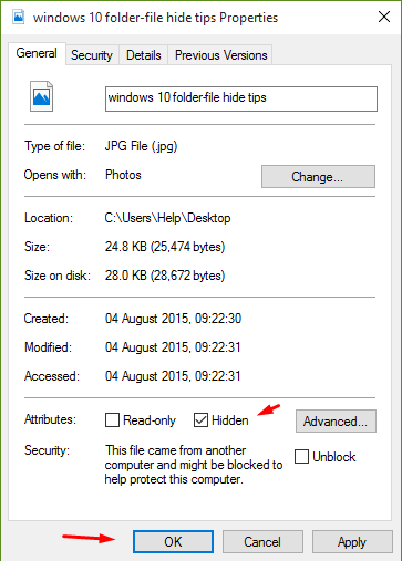 Windows-10-PC-Per-Files-Hide-Kaise-Kare