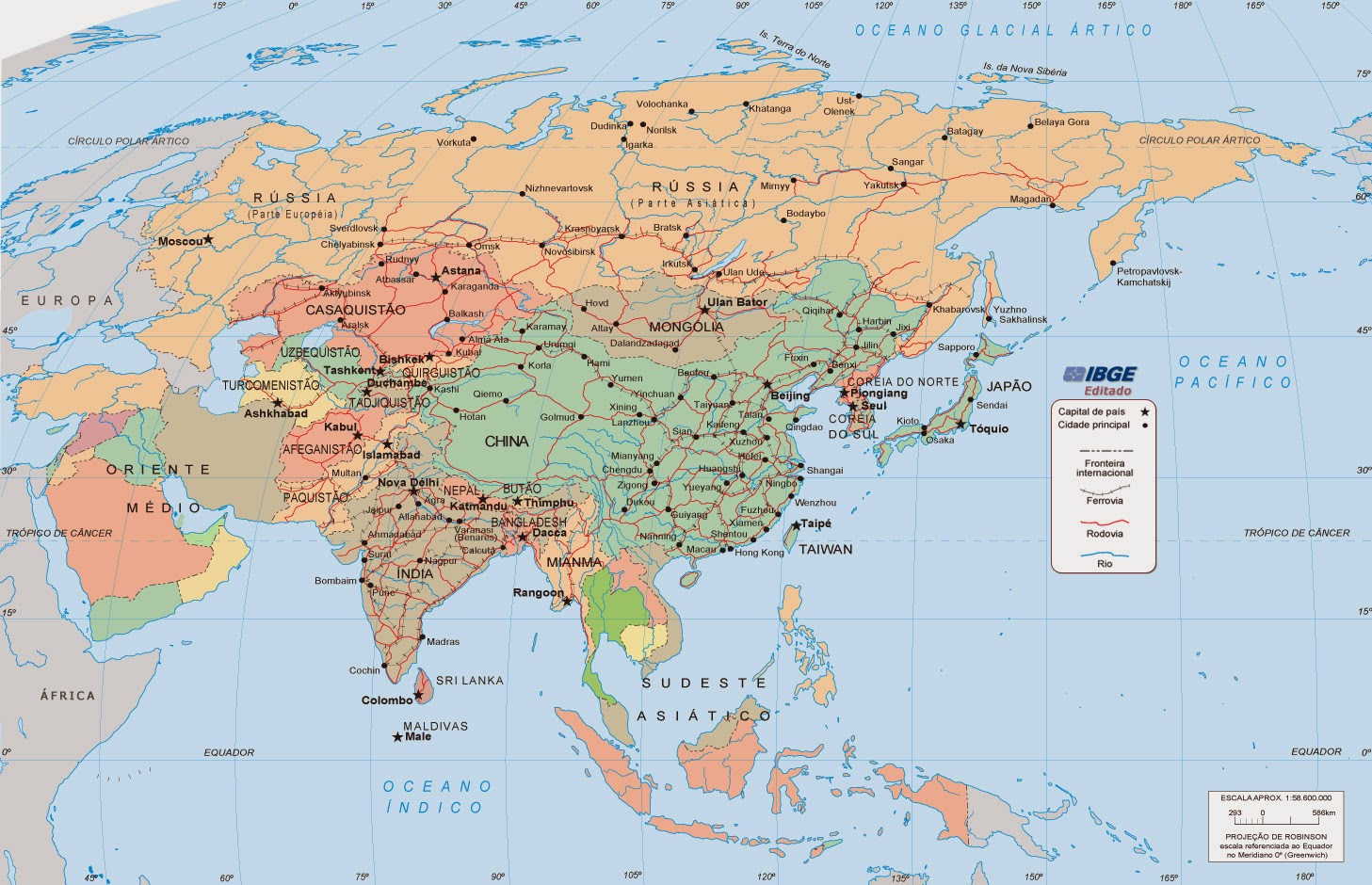 Mapas De Asia 120