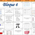 Calendario Matemático Bloque 4 para 6º Sexto Grado