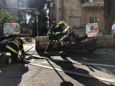 Drame à Jérusalem : Un jeune garçon a été blessé dans un incendie à Kiryat Moshe alors qu&rsquo;il tentait de sauver son chien - Infos-Israel.News