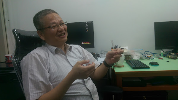 Banana Pi 的洪宗勝老師,佟輝提供 Banana Pi 的洪宗勝老師,佟輝提供