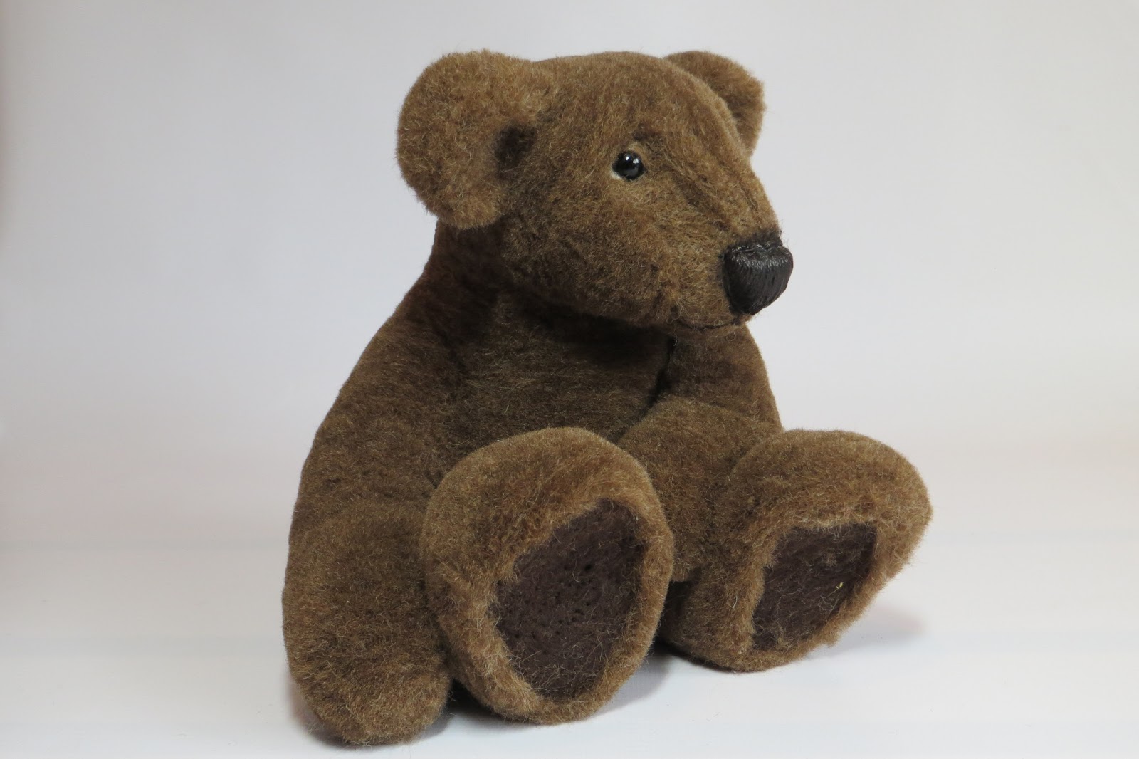Hayley Louise Felt Sculptures Felted Teddy Bear