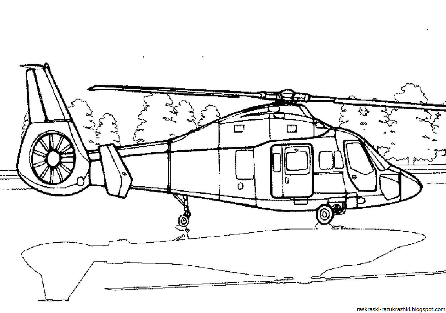 Раскраски для мальчиков вертолеты