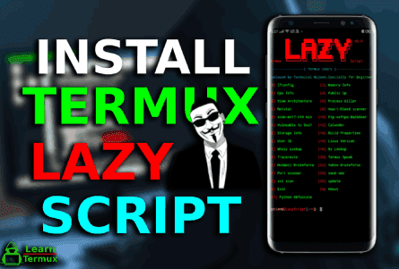 👾 How to install Lazy Script in Termux 