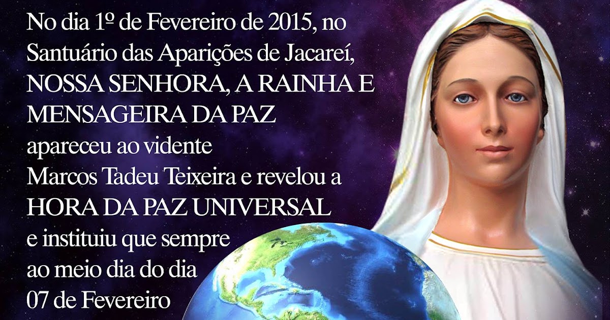 Image result for hora universal da paz jacarei