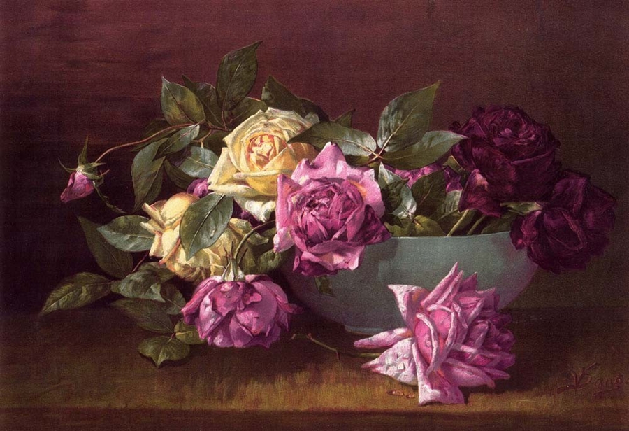 Paul de Longpre 1855-1911 - French-born American painter - Tutt'Art@ Paul de Longpre 1855-1911 - French-born American painter - Tutt'Art@