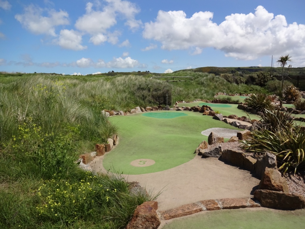 The Ham and Egger Files Mini Golf at Les Mielles in Jersey