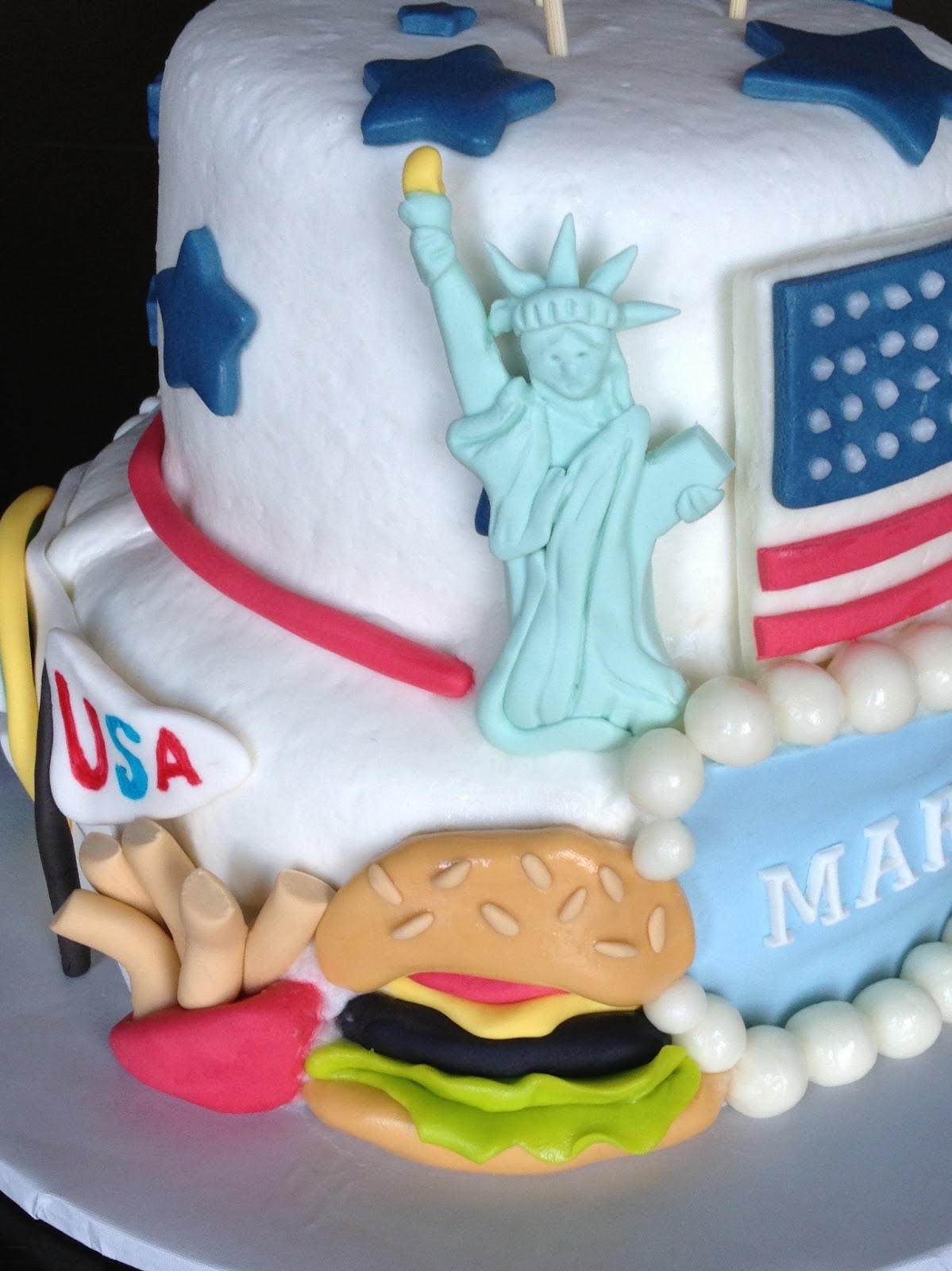 Custom Cakes by Julie American Themed Cake