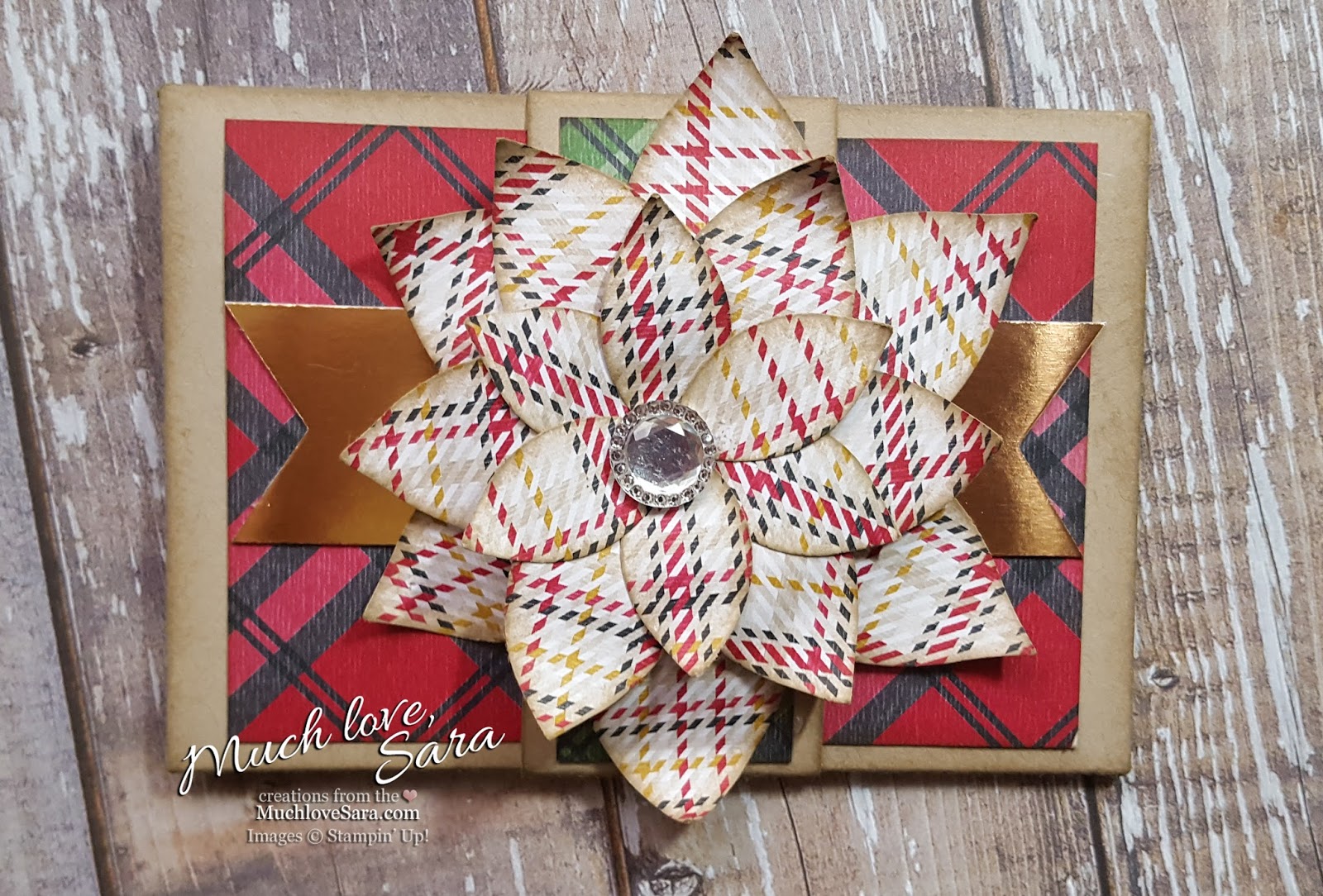 Much love, Sara Cards & Paper projects made with love Gift Card