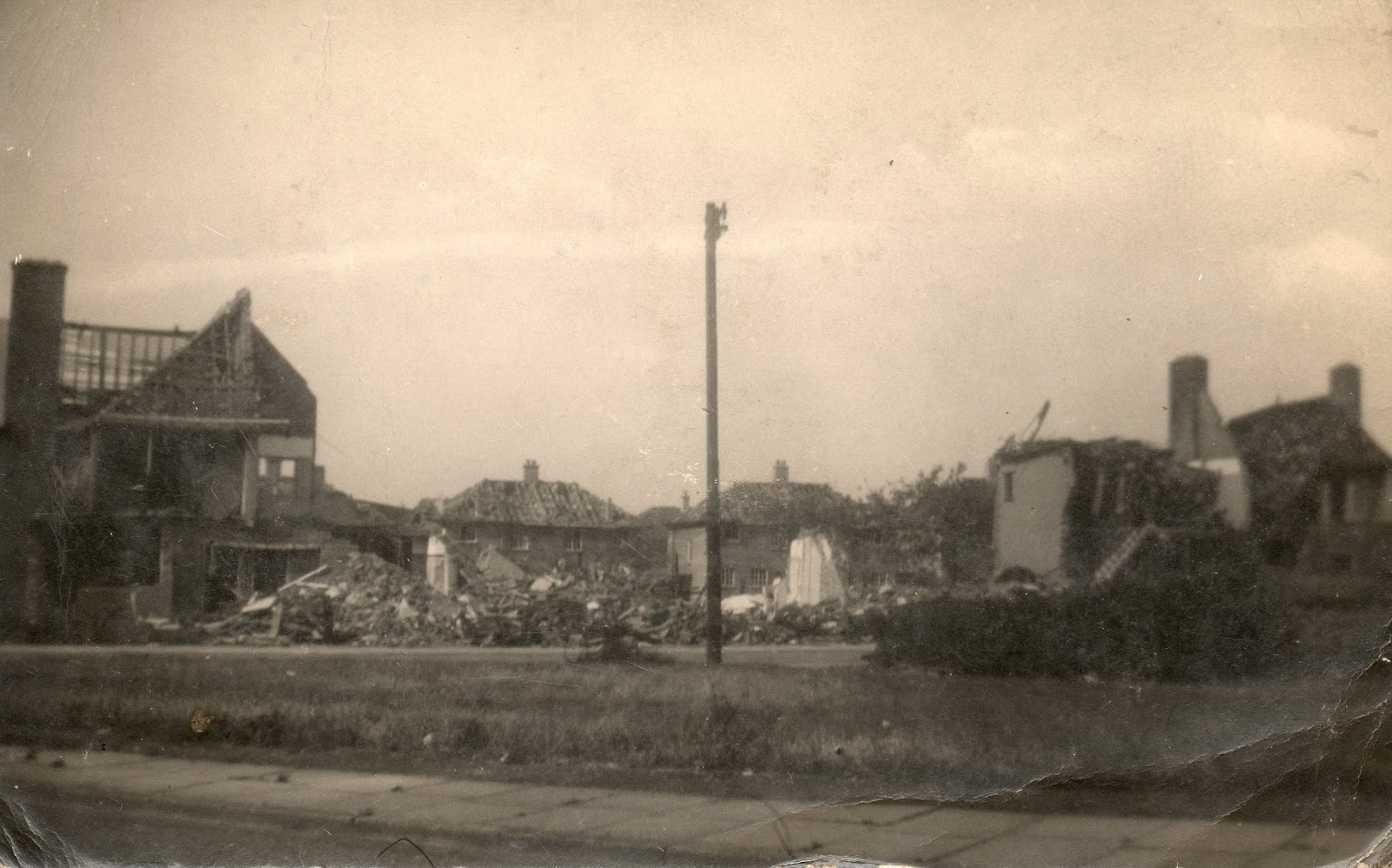 The Progress Estate, Eltham, SE9 Bomb damage on the estate your stories