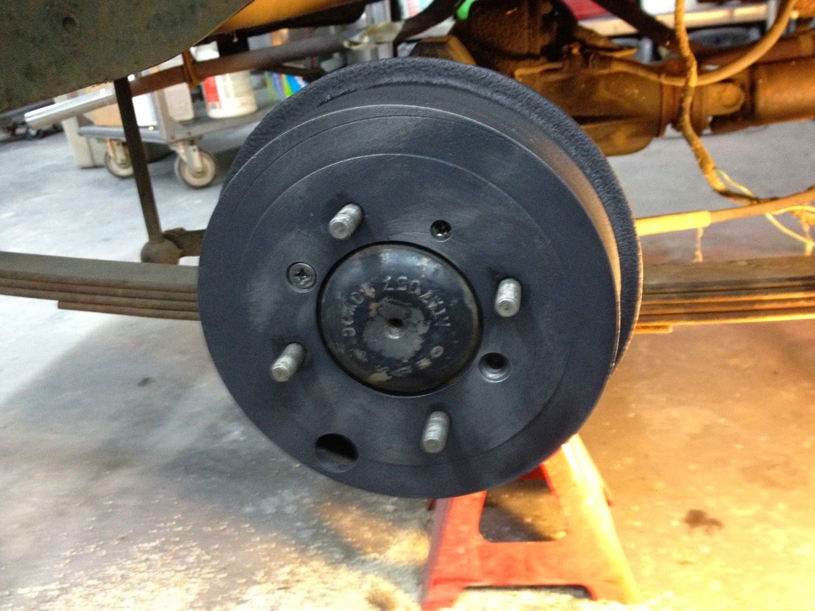 MORRIS RIDES AGAIN...IN SOUTH CAROLINA REPLACING REAR WHEEL CYLINDERS