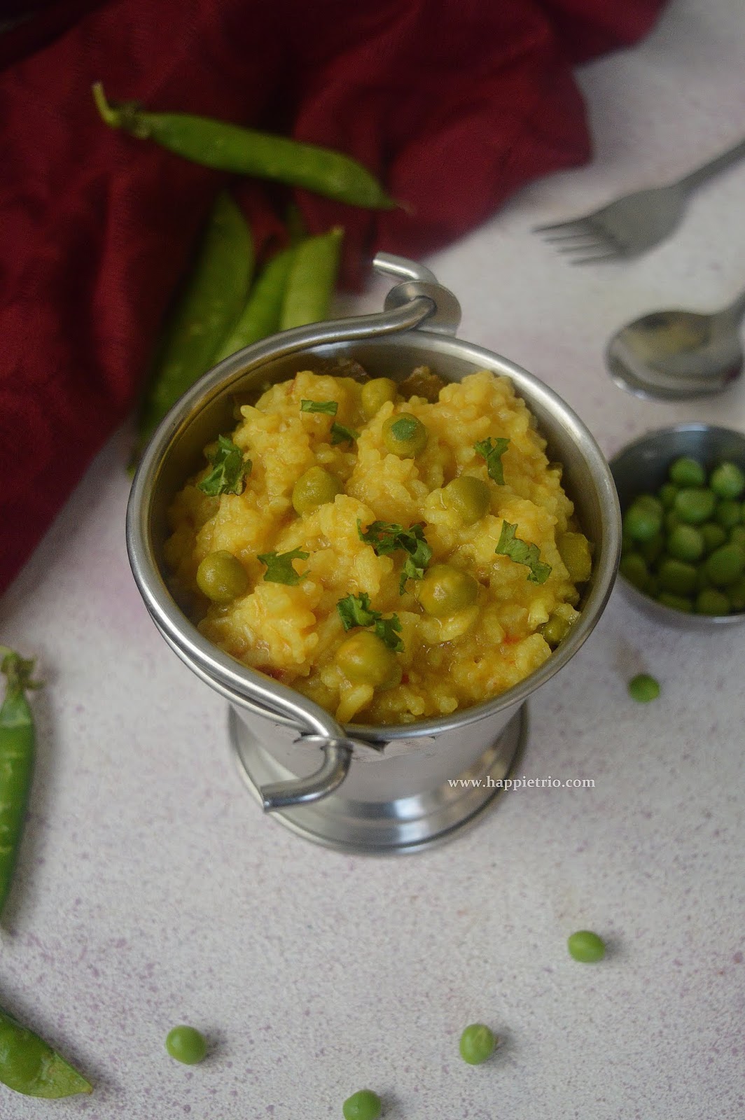 Green Peas Khichdi Cook with Sharmila
