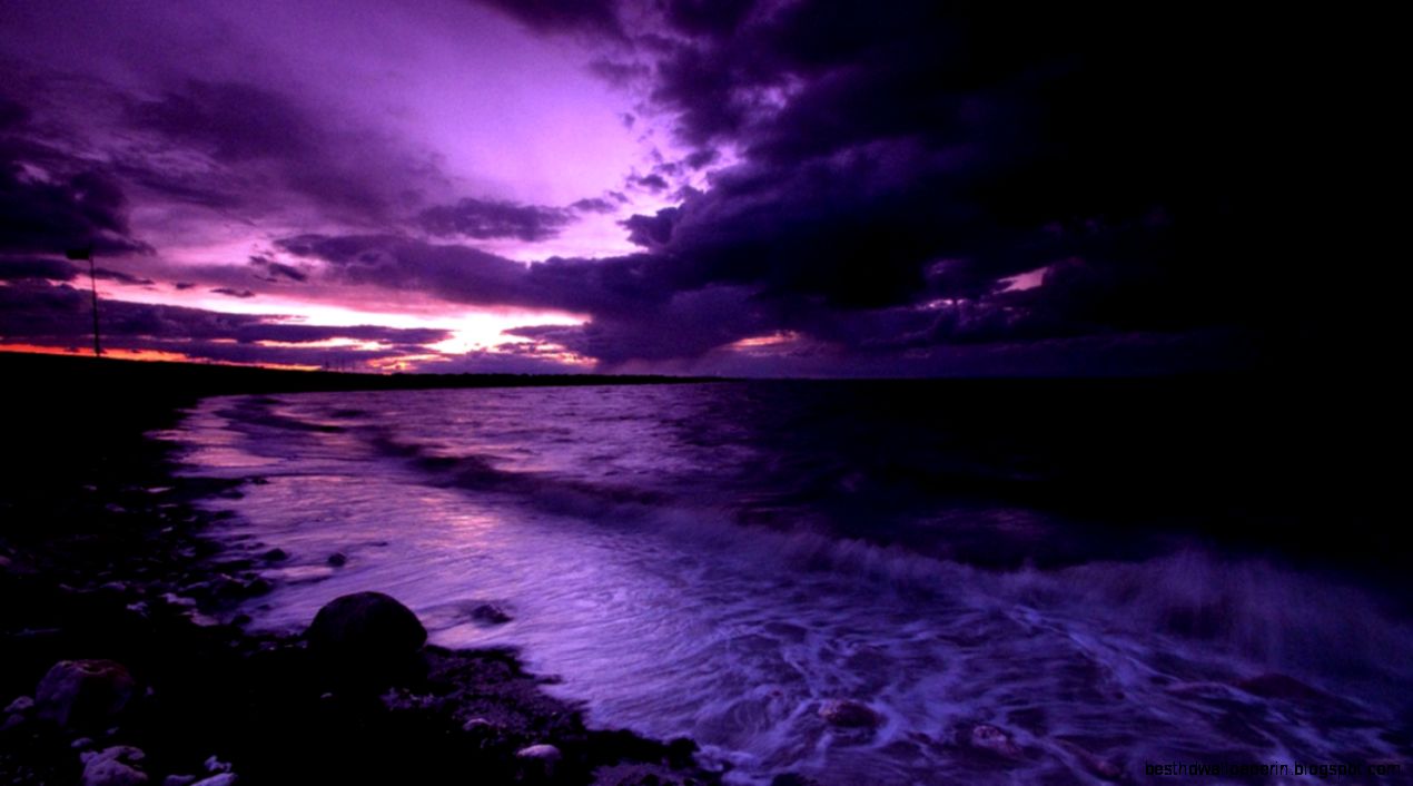 Purple Sunset Wallpaper 6897862