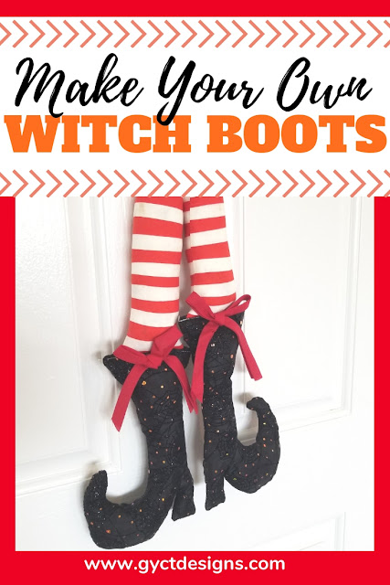 Witch Shoe Template and Tutorial | Sew Simple Home