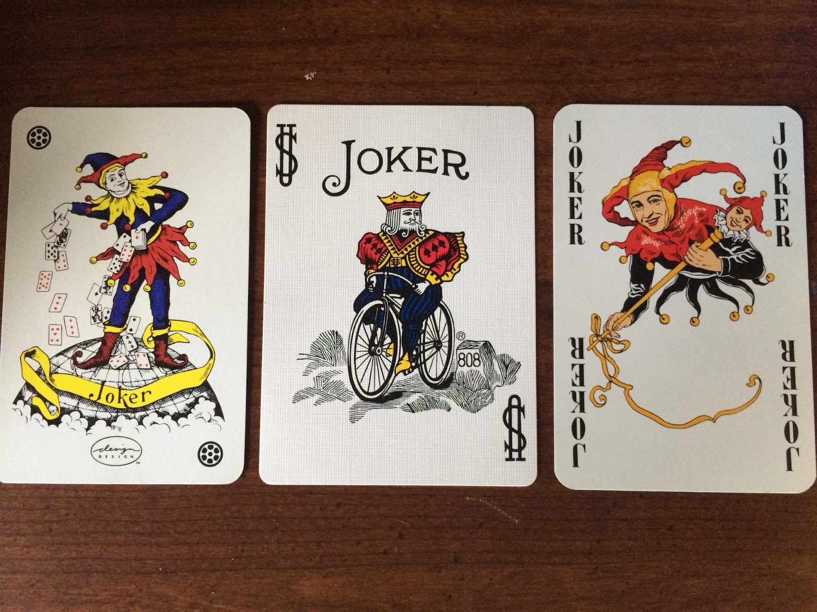 Old School Joker Card