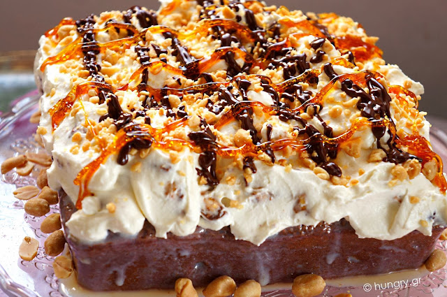 Snickers and Peanuts Torte