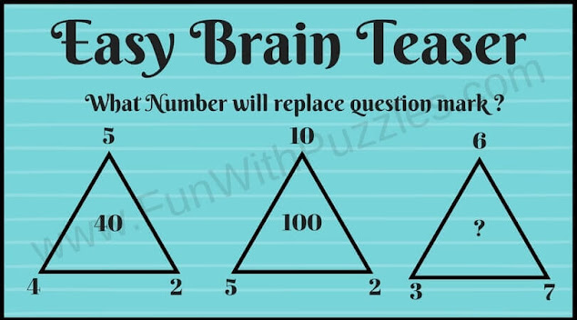 Maths Brain Teasers: Triangles Maths Brain Teaser