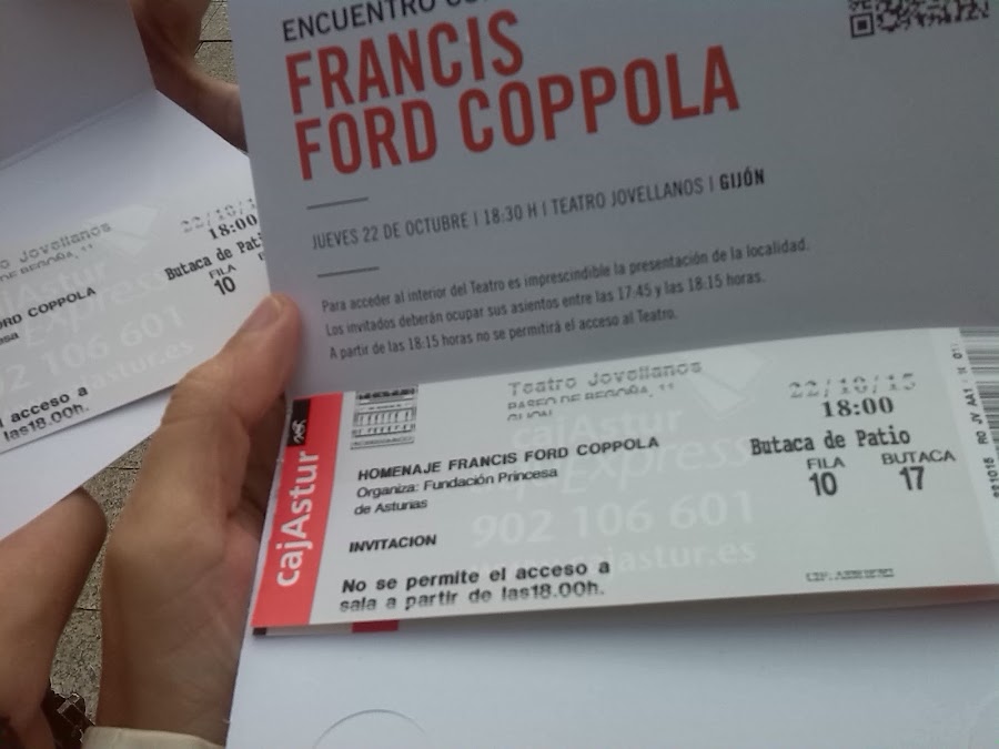 Francis Ford Coppola en Gijón